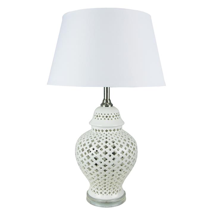 Galla Moorish Cut Complete Table Lamp