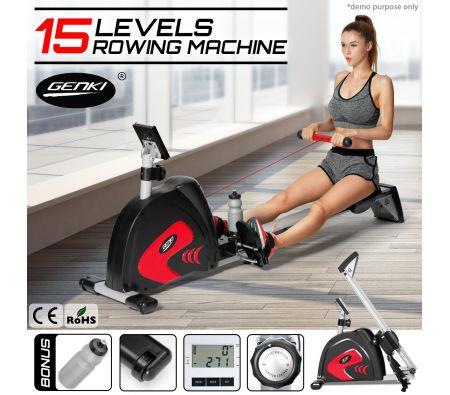 Genki Magnetic Exercise Rowing Machine