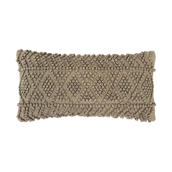Glenelg Cushion 30x60cm Almond