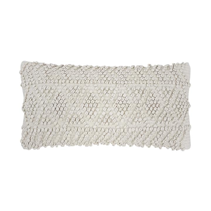 Glenelg Cushion 30x60cm Stone