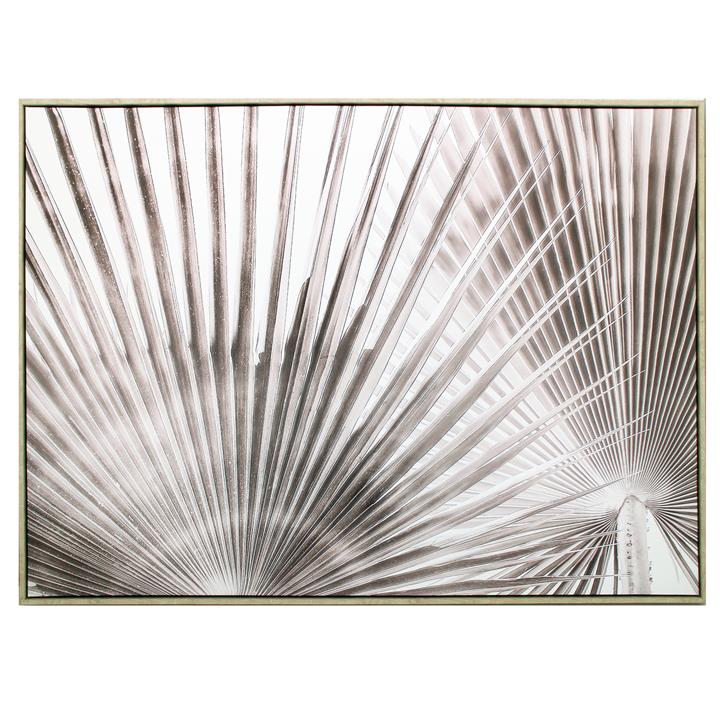 Golden Palm Print 110x80cm