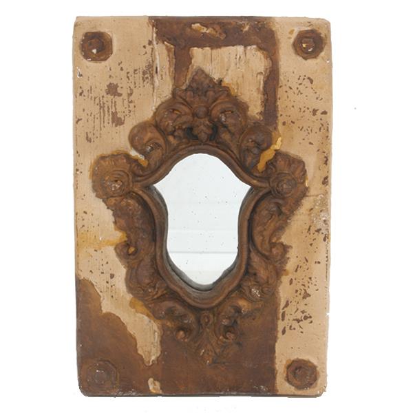 Gothic Mounted Wall Mirror