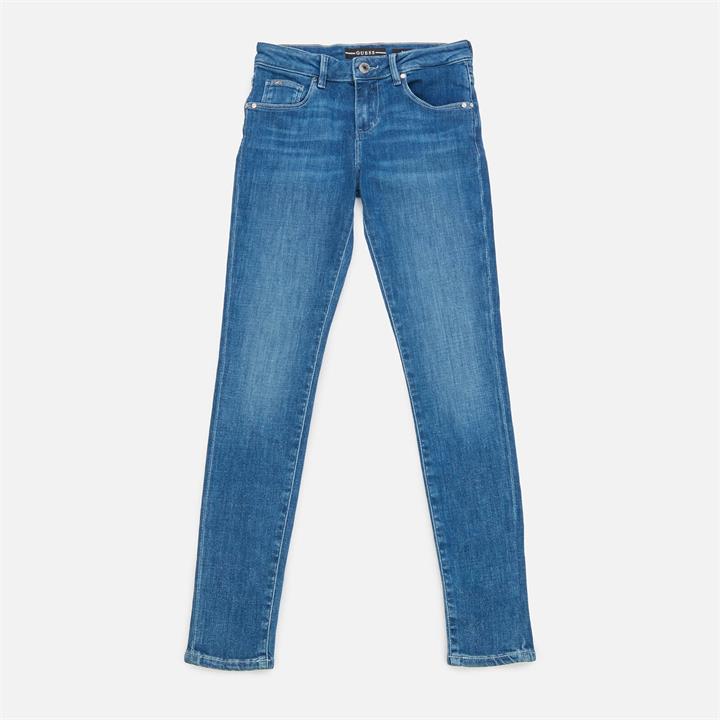 Guess Girls' Denim Skinny Jeans - Alabama Glitzy - 10 Years