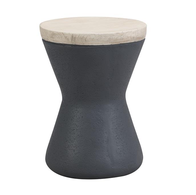 Hampton's Indoor Outdoor Round Magnesium Oxide Side Table