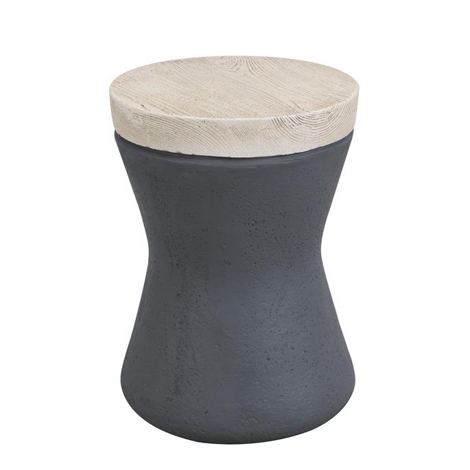 Hampton's Indoor-Outdoor Round Magnesium Oxide Stool