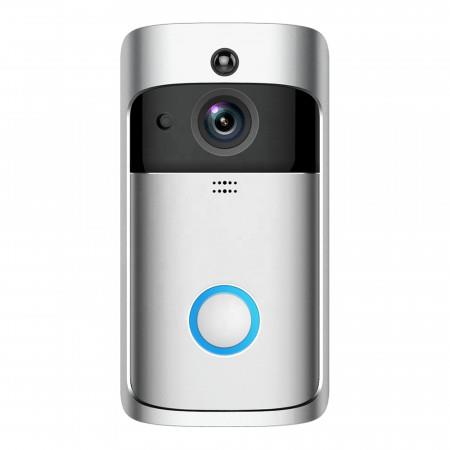 HD Wireless Security Camera Smart Doorbell with Night Vision(only cloud storage)