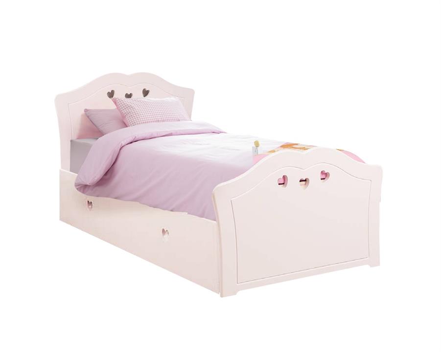 Hearts timber kids bed - suite option