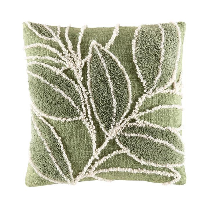 Hedgerow Cushion - Green Square