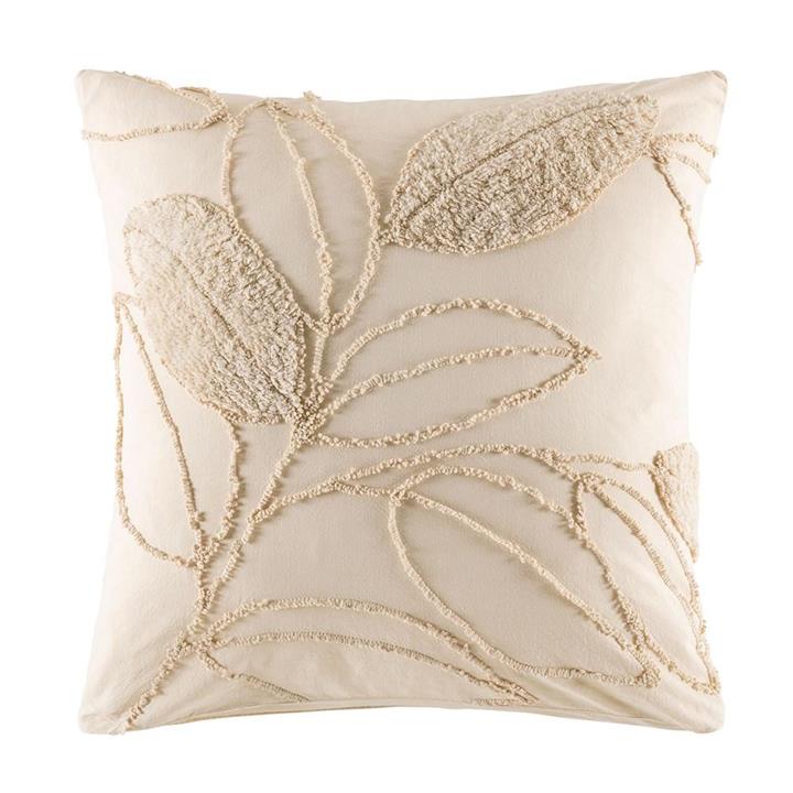 Hedgerow Euro Pillowcase - Cream Square