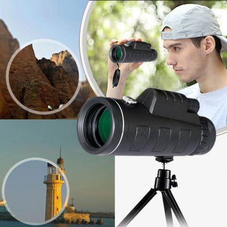 High Power 40x60 Portable HD Monocular Night Vision Optics Telescope