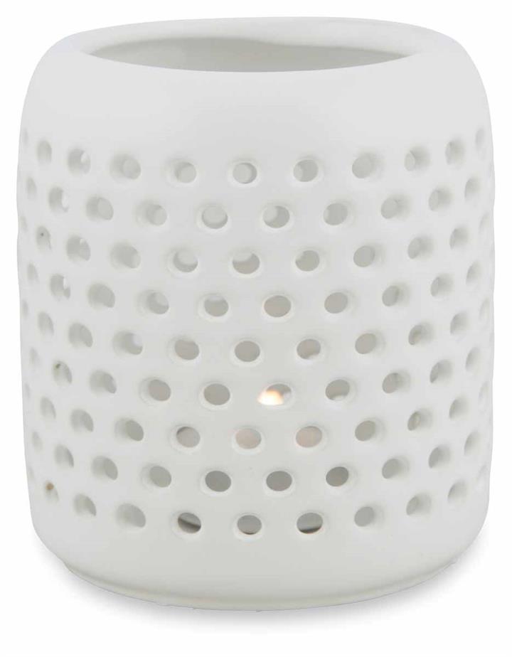 Holey Ceramic Candle Holder