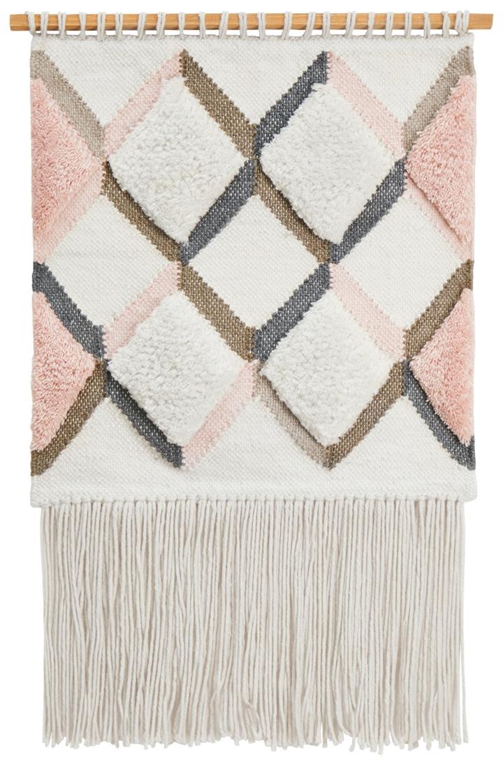 Home 436 Pink Wall Hanging 90x60cm