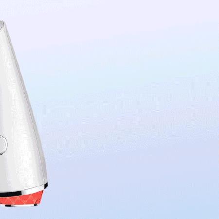 Hot and Cold Sonic Vibration LED Facial Care rejuvenation wand