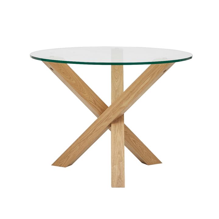 Hudson Round Dining Tables Natural