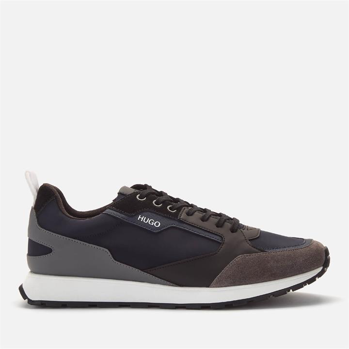 HUGO Men's Icelin Runn Trainers - Blue - UK 8