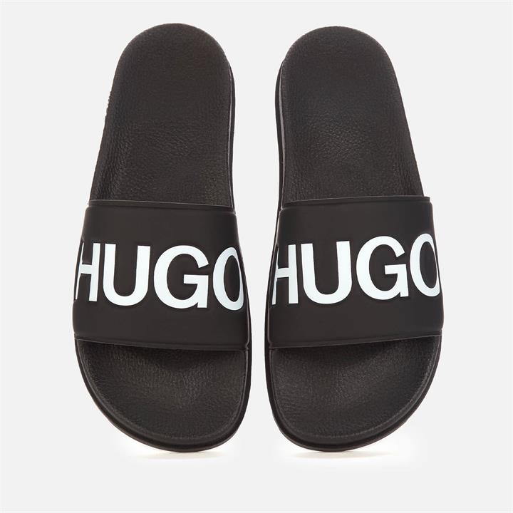 HUGO Men's Match Slide Sandals - Black - UK 7