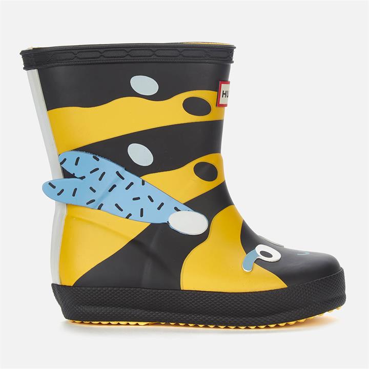 Hunter Kids' First Classic Wasp Wellington Boots - Sunflower - UK 4 Baby