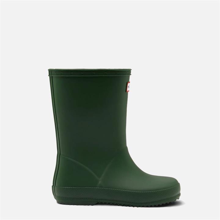 Hunter Kids' First Classic Wellington Boots - Hunter Green - UK 7 Kids