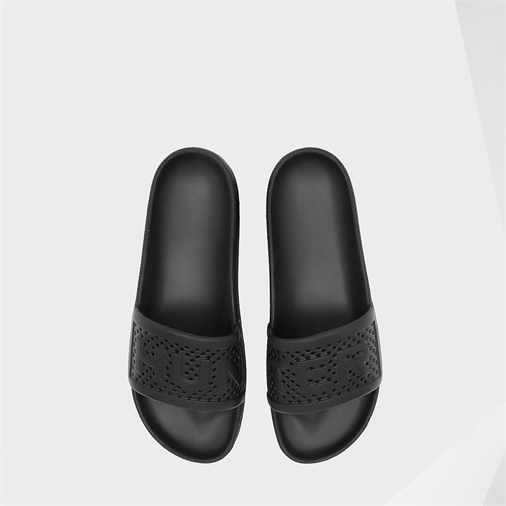 Hunter Men's Original Lightweight Moulded Sliders - Black - UK 7