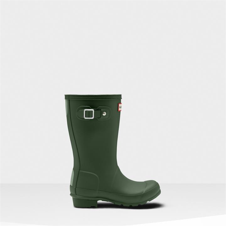 Hunter Original Big Kids' Wellington Boots - Hunter Green - UK 13 Kids