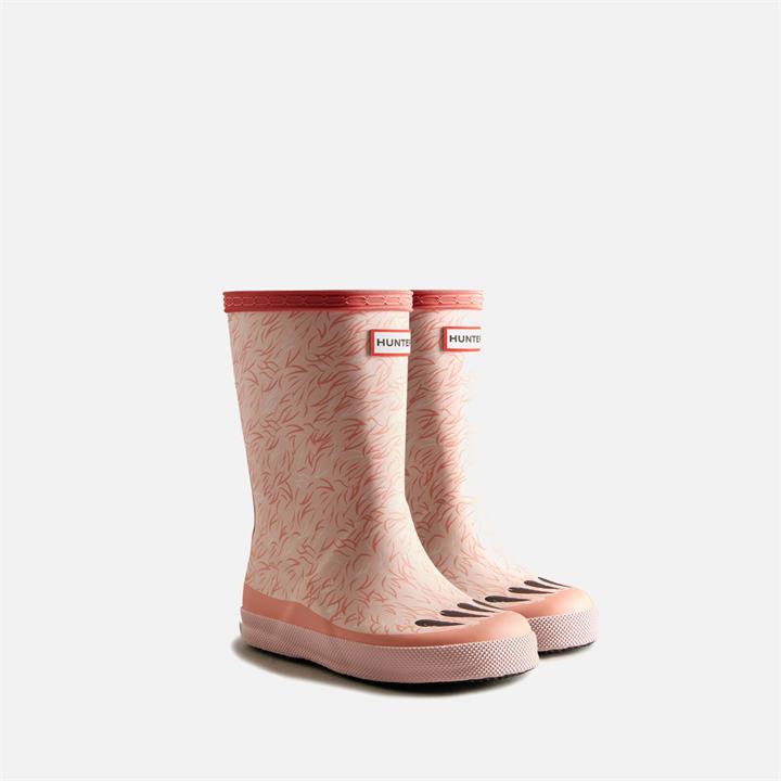 Hunter Original Kids' First Classic Polar Bear Wellington Boots - Salt Pink - 8 Toddler