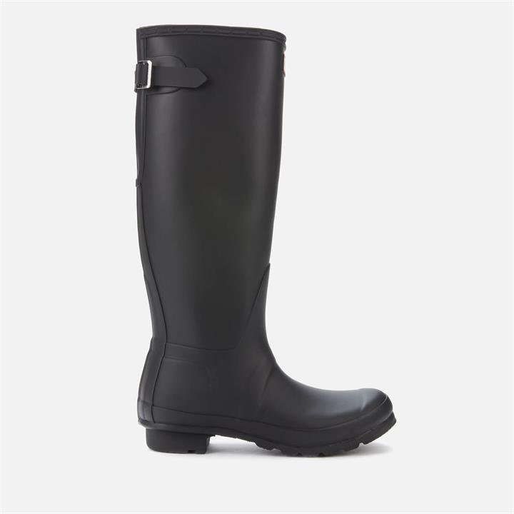Hunter Women's Original Back Adjustable Wellies - Black - UK 5