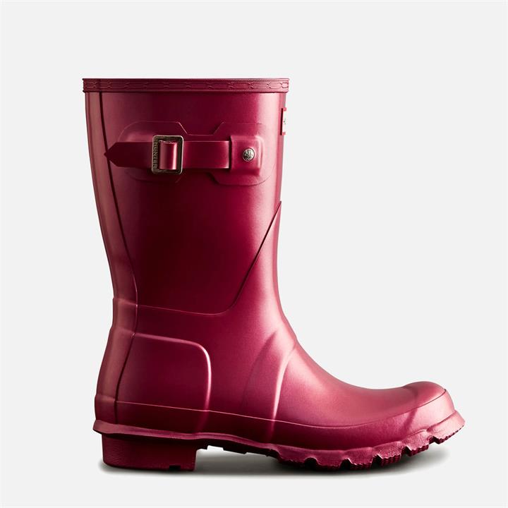Hunter Women's Original Nebula Short Wellies - Hayes Burgundy - UK 6