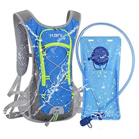 Hydration Backpack with 2 Litre (68 Ounce) Water Bladder for camping