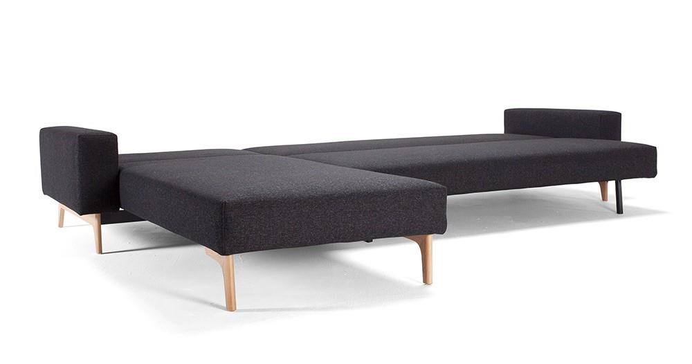 Idun sleek lounger double sofa bed - innovation living