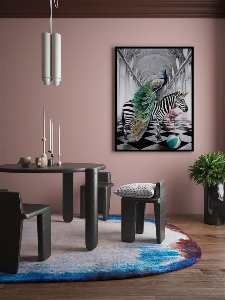 In Wonderland - Black Box Frame Canvas - 100x75 - Portrait