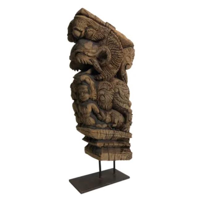 Indian Vintage Carving | Dragon
