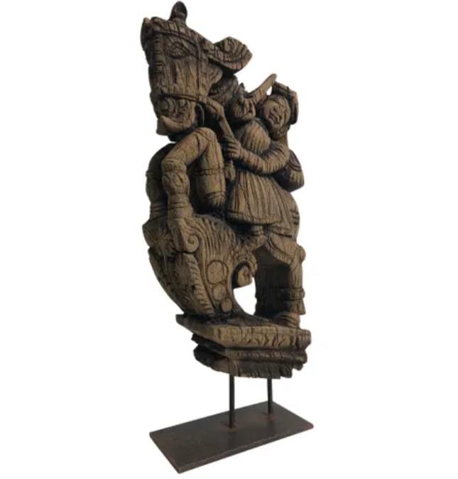 Indian Vintage Carving | Horse