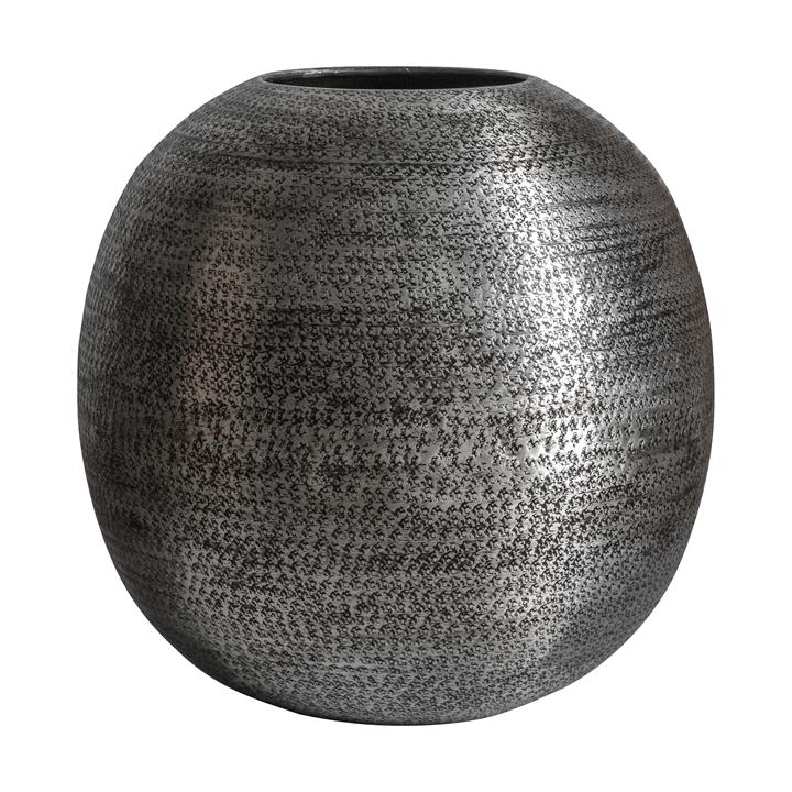 Inez Vase Round Nickel