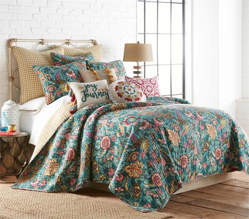 Ingrid 100% Cotton Coverlet King Single 195cm X 235cm