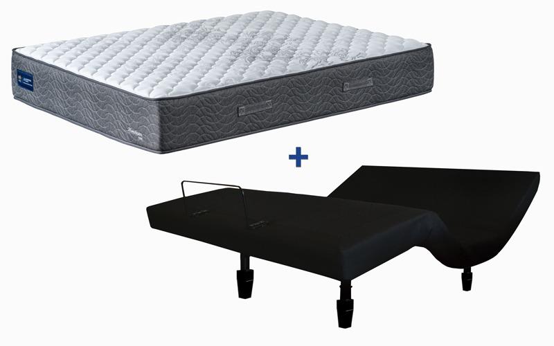 Invigorate electric adjustable base with domino manchester mattress - ah beard