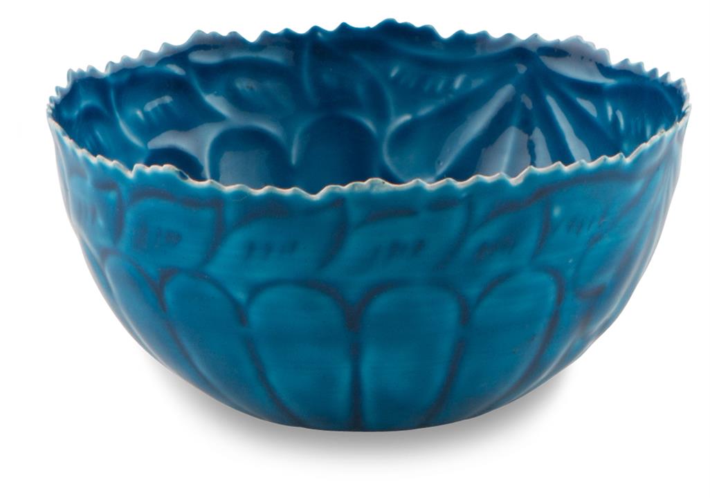 Iron Enamel 16cm Bowl-Blue