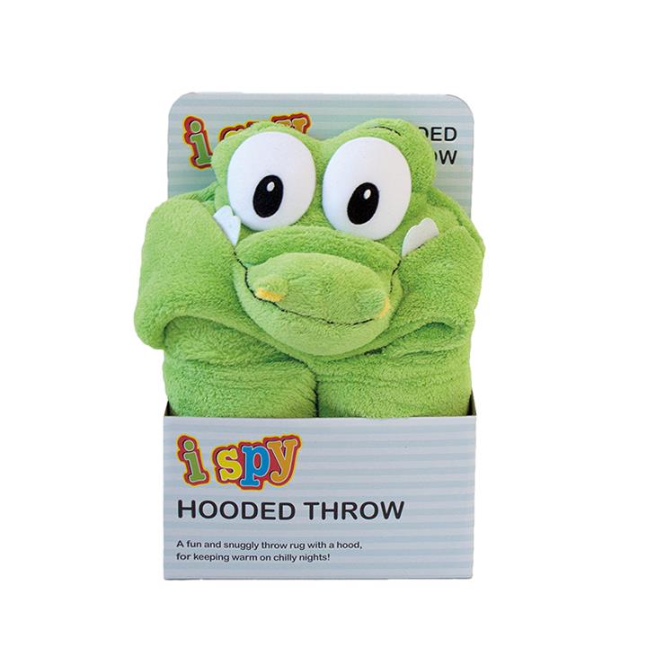 iSpy Hooded Throw Crocodile