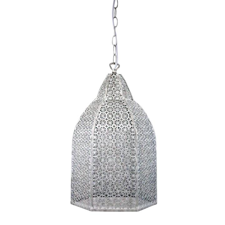 Istanbul Metal Antique White Pendant E27