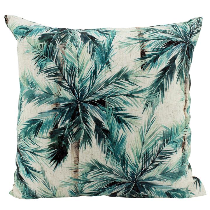 Jade Jungle Linen Cusionh 50x50cm