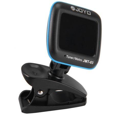 JOYO JMT - 03 Clip-on 360 Degrees Rotation Color LCD Guitar Tuner Metronome for Bass Violin Ukulele