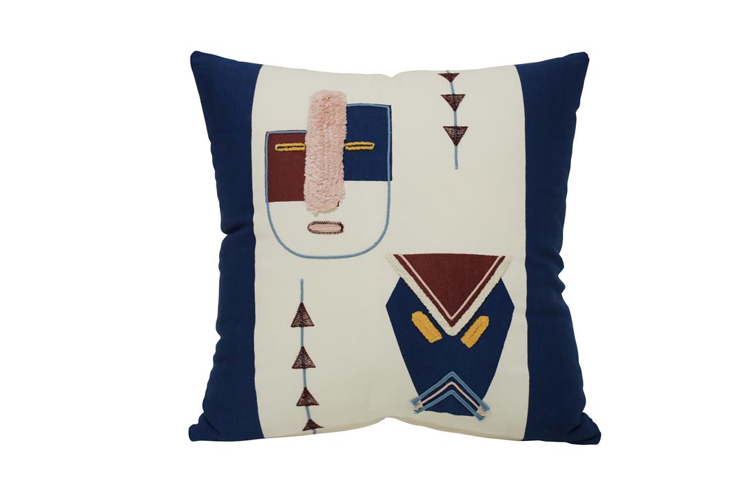 Juju Embroidery Cushion Square