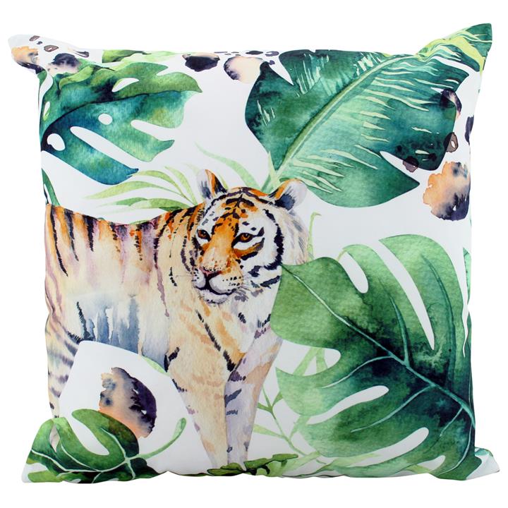 Jungle Tiger Outdoor Cushion 50x50cm