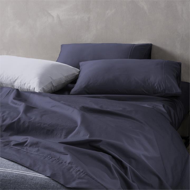 Kas Sheet Set 230x260  -  Navy  Double