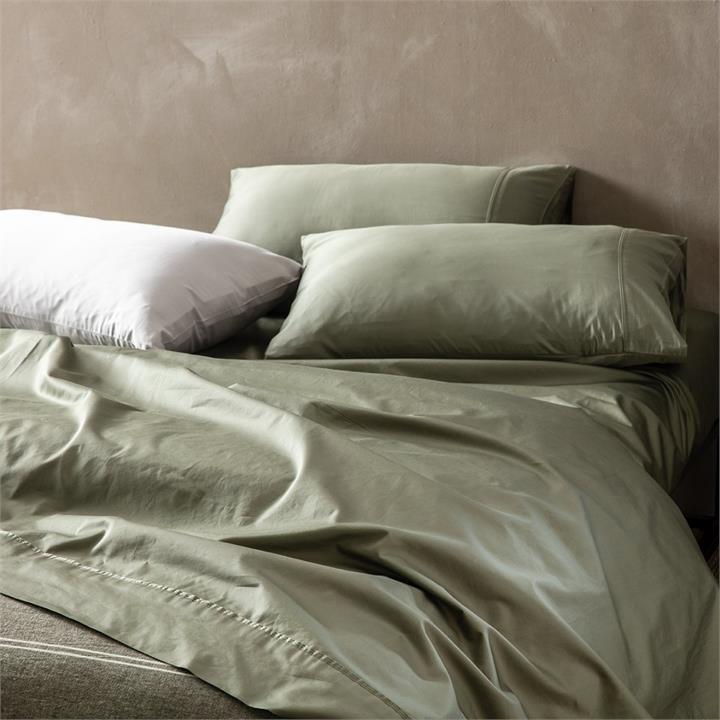 Kas Sheet Set Double  -  Olive  Double