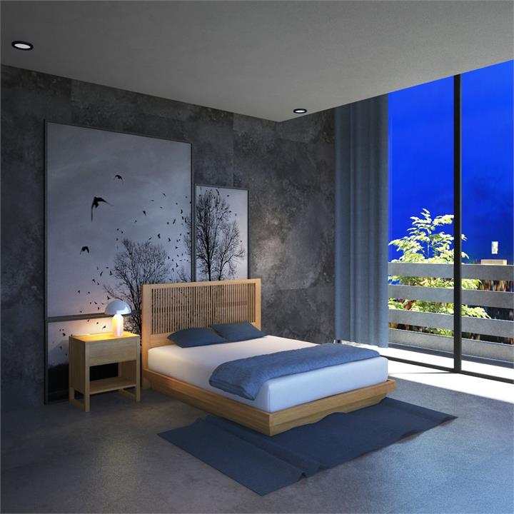 Katami custom timber bed frame