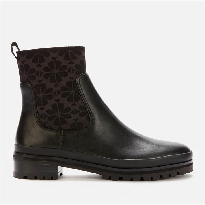 Kate Spade New York Women's Josie Leather Chelsea Boots - Black - UK 3