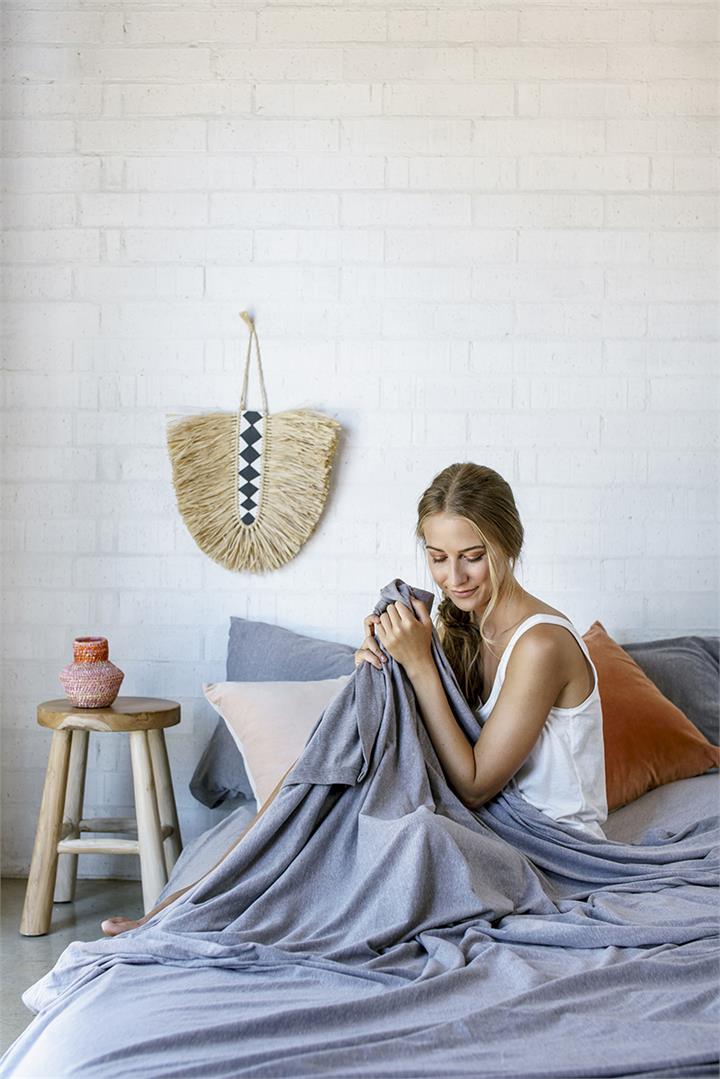 Kb BedT Sheet Set Grey