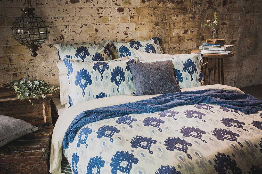 Kb Linen Quilt Cover Set Lavinia