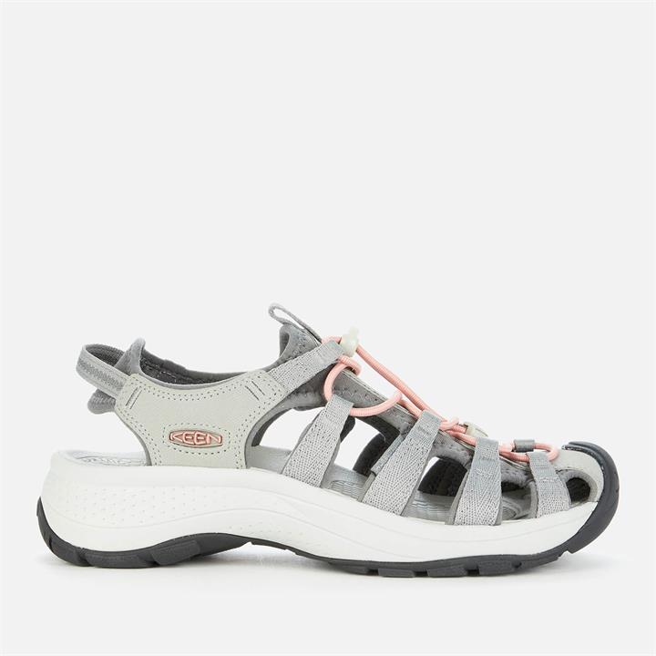 Keen Women's Astoria West Sandals - Grey/Coral - UK 4