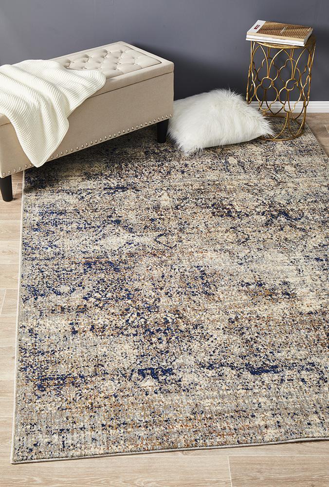 Key Stunning Designer Rug Blue 400X300cm